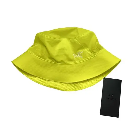 arcteryx aerios bucket hat euphoria neon yellow - Picture 5 of 8